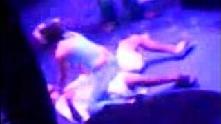 Clothed sex at the Kapital porn video