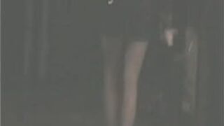 Sexy walk blonde in mini skirt slow motion porn video